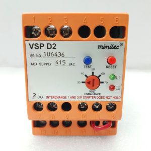 Minilec VSP D2 415VAC Phase Failure Relay